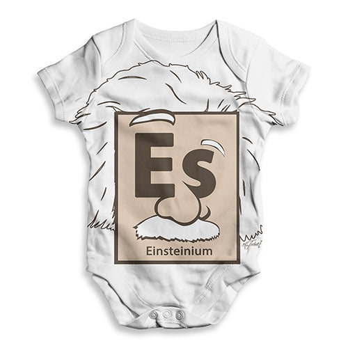 Einsteinium Element Baby Unisex ALL-OVER PRINT Baby Grow Bodysuit
