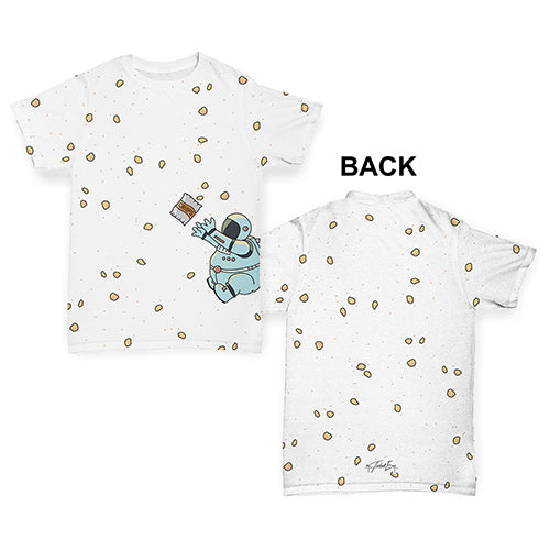Fat Hungry Astronaut Baby Toddler ALL-OVER PRINT Baby T-shirt
