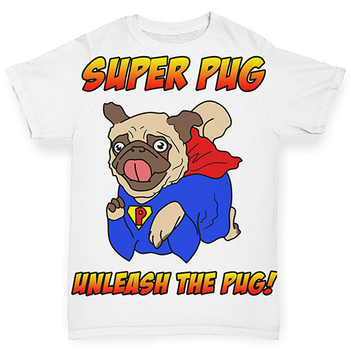 Super Pug Baby Toddler ALL-OVER PRINT Baby T-shirt