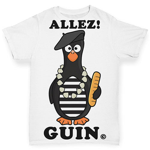 Allez Guin The Penguin Baby Toddler ALL-OVER PRINT Baby T-shirt