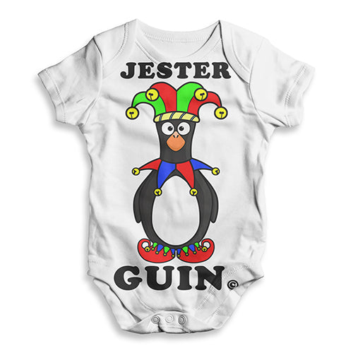 Jester Guin The Penguin Baby Unisex ALL-OVER PRINT Baby Grow Bodysuit