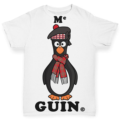 Scottish Mc Guin The Penguin Baby Toddler ALL-OVER PRINT Baby T-shirt