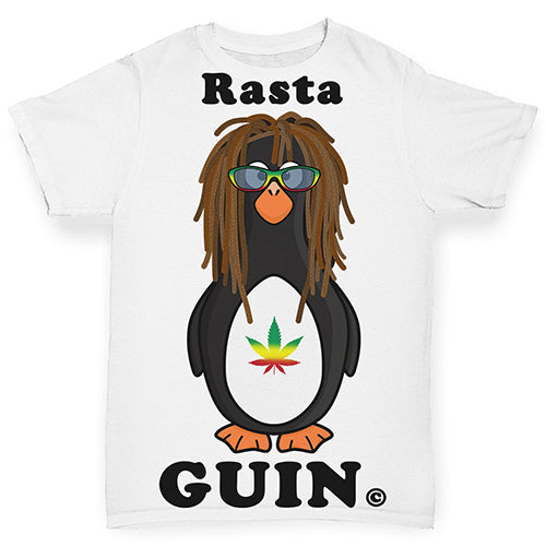 Rasta Guin The Penguin Baby Toddler ALL-OVER PRINT Baby T-shirt