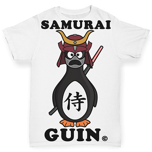 Samurai Guin The Penguin Baby Toddler ALL-OVER PRINT Baby T-shirt