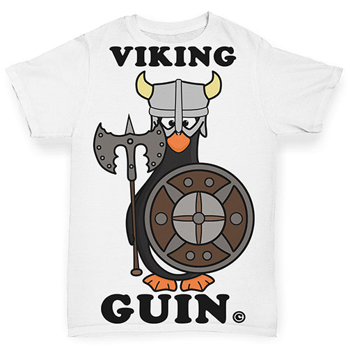 Viking Guin The Penguin Baby Toddler ALL-OVER PRINT Baby T-shirt