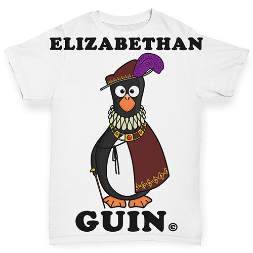 Elizabethan Guin The Penguin Baby Toddler ALL-OVER PRINT Baby T-shirt