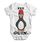 Fez Guin The Penguin Baby Unisex ALL-OVER PRINT Baby Grow Bodysuit