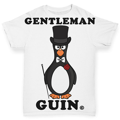 Gentleman Guin The Penguin Baby Toddler ALL-OVER PRINT Baby T-shirt