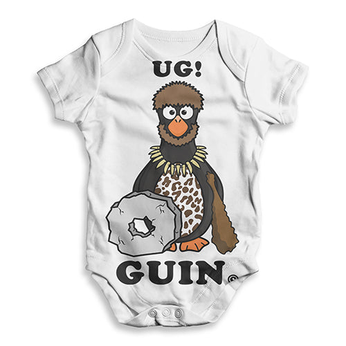 Cave Penguin UG Guin Baby Unisex ALL-OVER PRINT Baby Grow Bodysuit