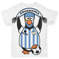 Argentina Guin Penguin Soccer Fan Baby Toddler ALL-OVER PRINT Baby T-shirt