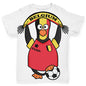 Belgium Guin Penguin Soccer Fan Baby Toddler ALL-OVER PRINT Baby T-shirt