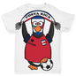 Costa Rica Guin Penguin Soccer Fan Baby Toddler ALL-OVER PRINT Baby T-shirt