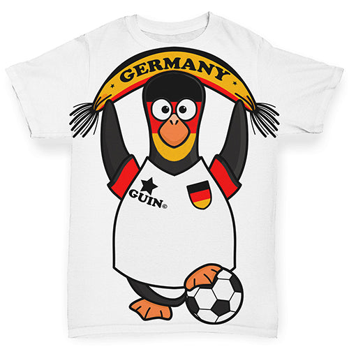 Germany Guin Penguin Soccer Fan Baby Toddler ALL-OVER PRINT Baby T-shirt