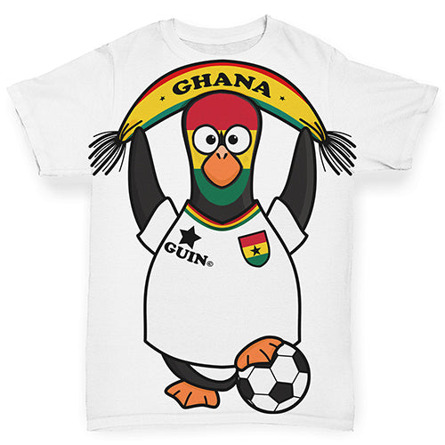 Ghana Guin Penguin Soccer Fan Baby Toddler ALL-OVER PRINT Baby T-shirt