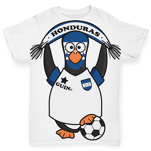 Honduras Guin Penguin Soccer Fan Baby Toddler ALL-OVER PRINT Baby T-shirt