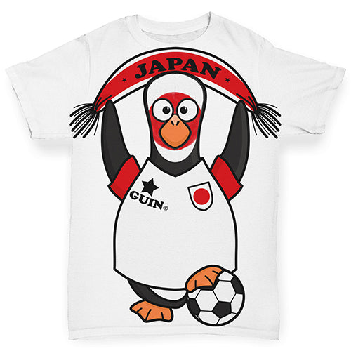 Japan Guin Penguin Soccer Fan Baby Toddler ALL-OVER PRINT Baby T-shirt