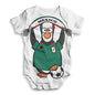 Mexico Guin Penguin Soccer Fan Baby Unisex ALL-OVER PRINT Baby Grow Bodysuit