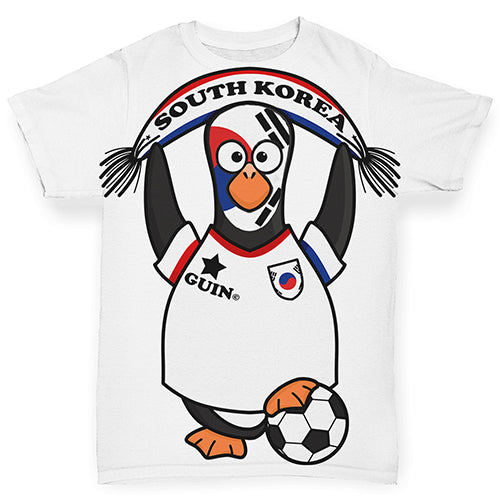 South Korea Guin Penguin Soccer Fan Baby Toddler ALL-OVER PRINT Baby T-shirt