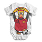 Spain Guin Penguin Soccer Fan Baby Unisex ALL-OVER PRINT Baby Grow Bodysuit