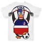 USA Guin Penguin Soccer Fan Baby Toddler ALL-OVER PRINT Baby T-shirt