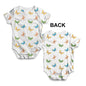 Bright Butterflies Baby Unisex ALL-OVER PRINT Baby Grow Bodysuit