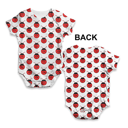 Cute Ladybug Baby Unisex ALL-OVER PRINT Baby Grow Bodysuit