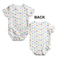 Moustache Umbrella Baby Unisex ALL-OVER PRINT Baby Grow Bodysuit