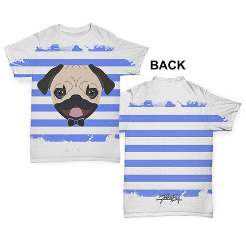 Happy Pug Baby Toddler ALL-OVER PRINT Baby T-shirt