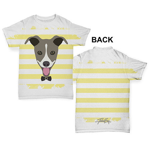 Cute Greyhound Baby Toddler ALL-OVER PRINT Baby T-shirt