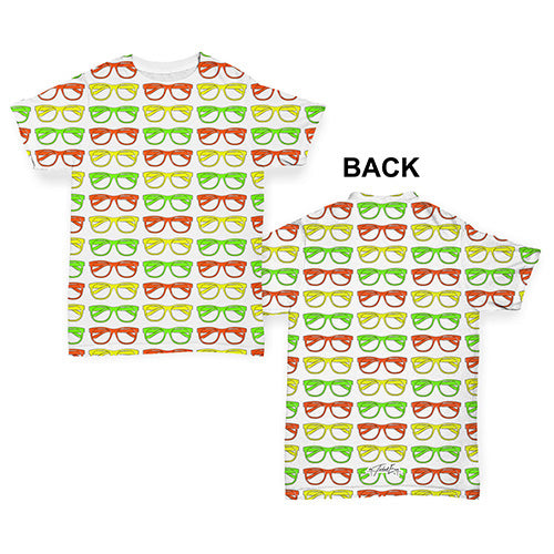 Coloured Glasses Frames Baby Toddler ALL-OVER PRINT Baby T-shirt