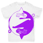 Cat Yin And Yang Baby Toddler ALL-OVER PRINT Baby T-shirt