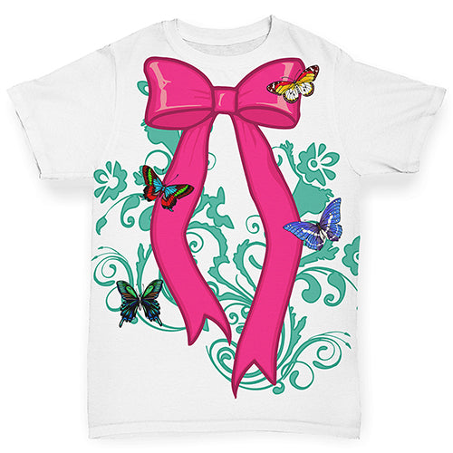 Butterfly Bow Baby Toddler ALL-OVER PRINT Baby T-shirt