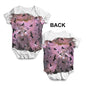 Space Birds Baby Unisex ALL-OVER PRINT Baby Grow Bodysuit