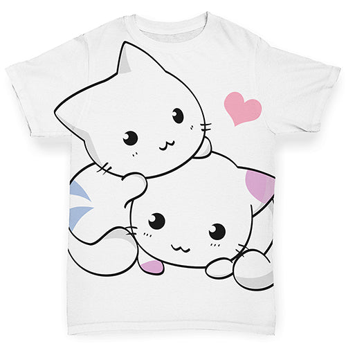 Loveable Cute Cats Baby Toddler ALL-OVER PRINT Baby T-shirt
