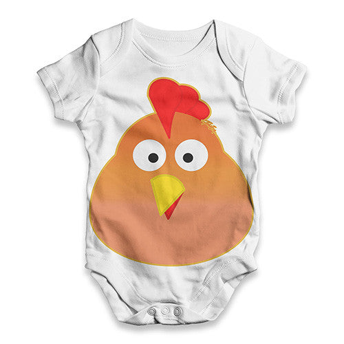 Spring Chicken Baby Unisex ALL-OVER PRINT Baby Grow Bodysuit