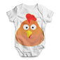 Spring Chicken Baby Unisex ALL-OVER PRINT Baby Grow Bodysuit