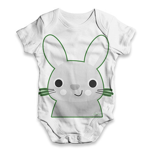 Bunny Rabbit Baby Unisex ALL-OVER PRINT Baby Grow Bodysuit