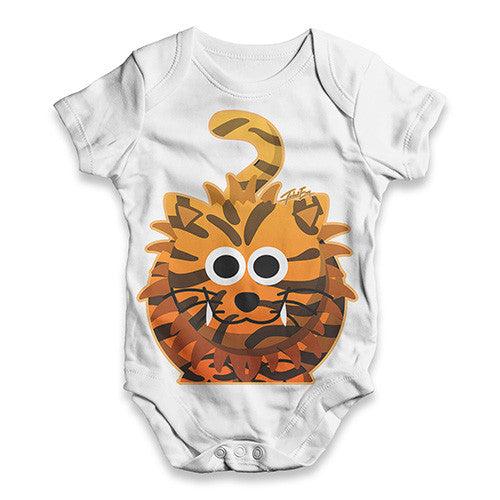 Fat Tiger Baby Unisex ALL-OVER PRINT Baby Grow Bodysuit