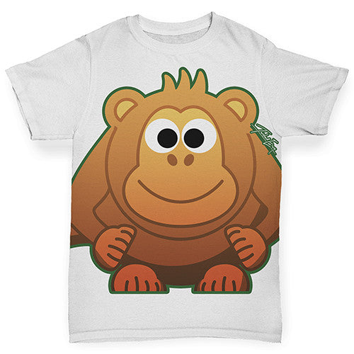 Fat Monkey Baby Toddler ALL-OVER PRINT Baby T-shirt