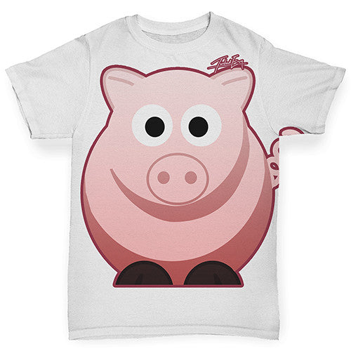 Pink Pig Baby Toddler ALL-OVER PRINT Baby T-shirt