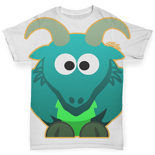 Billy The Goat Baby Toddler ALL-OVER PRINT Baby T-shirt