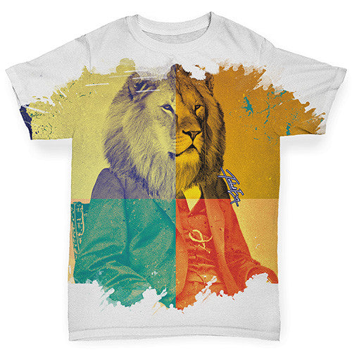 The King Lion Baby Toddler ALL-OVER PRINT Baby T-shirt