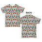 Vintage Peacock Pattern Baby Toddler ALL-OVER PRINT Baby T-shirt