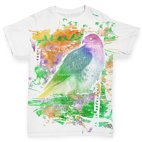 Rainbow Eagle Print Baby Toddler ALL-OVER PRINT Baby T-shirt