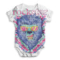 Lion Rock Star Baby Unisex ALL-OVER PRINT Baby Grow Bodysuit