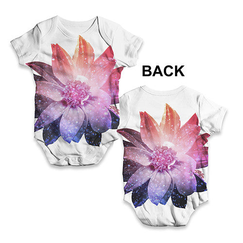 Cosmic Flower Baby Unisex ALL-OVER PRINT Baby Grow Bodysuit