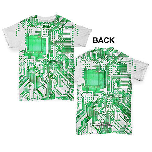 Circuit Board Baby Toddler ALL-OVER PRINT Baby T-shirt