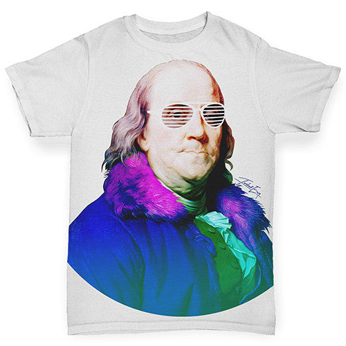 Benjamin Franklin Rapper Baby Toddler ALL-OVER PRINT Baby T-shirt