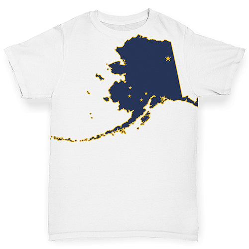 USA States and Flags Alaska Baby Toddler ALL-OVER PRINT Baby T-shirt