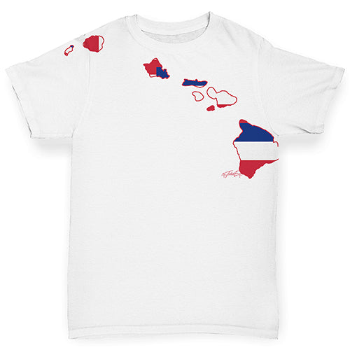 USA States and Flags Hawaii Baby Toddler ALL-OVER PRINT Baby T-shirt